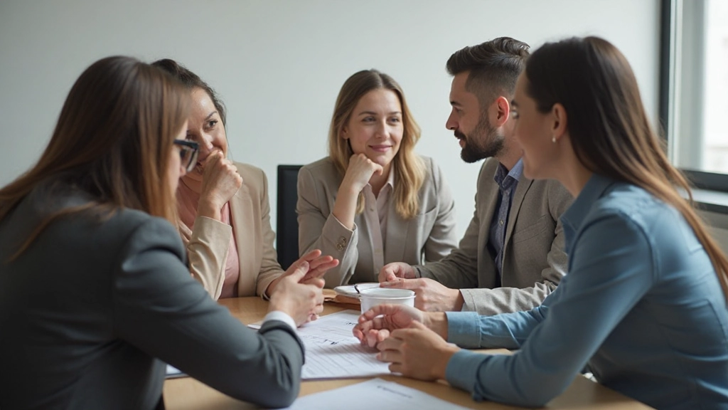Skupina ľudí participujúcich na skupinovom konverzačnom seminári
